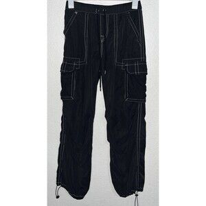 True Religion Cargo Pants Men Sz 29 Faded Black